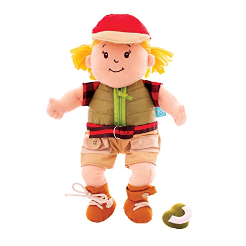 Manhattan Toy Baby Stella Learn to Dress Baby Doll for Ages 1 Year and Up, 15"