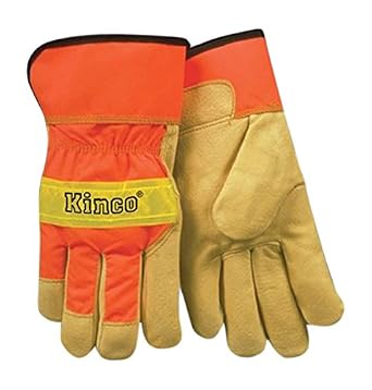 Kinco Men's Lined Pigskin Mittens - Golden - Lenny's Shoe & Apparel