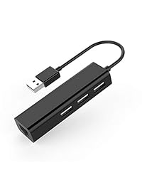 LENTION   Hub de 3 puertos USB con adaptador LAN RJ45 para ordenador portátil, Ethernet o Dock Network Extender para MacBook Air Pro Surface Book Dell XPS Asus   Lenovo HP