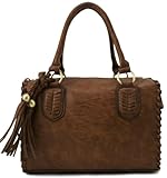Scarleton Vintage Top Zip Satchel H1113