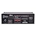 4-Channel Home Theater Bluetooth Preamplifier – 3000 Watt Stereo Speaker Home Audio Receiver Preamp w/ Radio, USB, 2 Microphone w/ Echo for Karaoke, CD DVD Player, LCD, Rack Mount – Pyle PD3000BTthumb 3