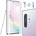 Tempered Glass Screen Protector for Galaxy Note 10 Plus 6.8 inches, Include a Camera Lens Protector, 100% Touch Responsive, Case Friendly, Full Coverage, HD Clear