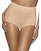 Hanes womens Light Control Mhh051 2-pack shapewear briefs, Beige, 3X-Large US