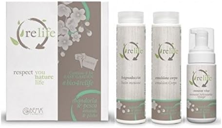 BEMA Relife Almond and Peach Body Wash Bag + Body Emulsion + Face Mousse