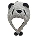 Animal Hats Plush for Kids - 'Assorted Hat-imals Critter Cap Cold Weather Winter Hat (Panda)