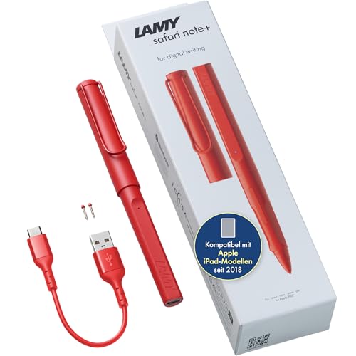 Lamy Safari Note+ red iPad Stift