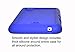 Bobj Rugged Case for Samsung Galaxy Tab 4 8-inch Tablet SM-T330, SM-T331, SM-T335, SM-T337, SM-T337A Other SM-T33 (Not for Tab A 8) - BobjGear Sound Amplification - Kid Friendly (Batfish Blue)