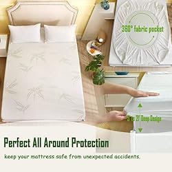 King Size Waterproof Mattress Protector, Premium