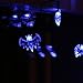 Domire Battery Operated LED Fairy String Lights 20 Blue Bat Lights Halloween Decoration Lights