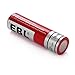 EBL 18650 Battery Lithium-ion 3000mAh 3.7V Low Self Discharge Rechargeable Batteries, 4 Counts