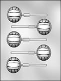 CK Products Volleyball Sucker Choc Mold