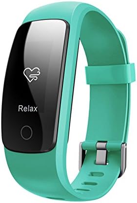 SFTRANS Smart Bracelet, Bluetooth 4.0 Heart Rate Monitor with 0.96" Panel, Pedometer, GPS &amp; Auto Sleep Tracking, Best Fitness Tracker for Iphone 7/6S/SE, Ipad, Samsung Galaxy S8/S7/Edge