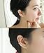 HONBAY 4PCS Flower Hollow Ear Cuff Wrap Clip Non-Piercing Alloy Fashionable Fake Earrings for Women and Girls,Golden and Silver