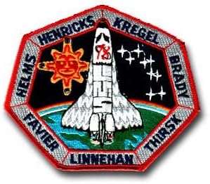 Space Shuttle Columbia STS-78 - HENRICKS, KREGEL, Helms, LINNEHAN, Brady, FAVIER, THIRSK, Duque, URBANI 4½" Patch