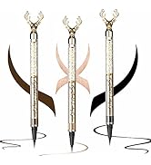EYESEEK 3PCS Liquid Eyeliner,Waterproof Eyeliner No-Skip Eye Liner,Smudge Proof & Long Lasting Ch...