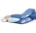 Multifunctional Memory Foam Knee Pillow for Sciatica Relief, Back Pain, Leg Pain, Hip, Pregnancy and Side Sleepers, Orthopedic Leg Pillow With Ergonomic Design,Breathable and Washable