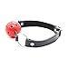 Health Japan (≧▽≦) Soft Open Breathable Leather Mouth Ball Gag, 15% off $8.5, Mouth Gag For Men Woman