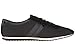 COACH Womens Ivy Low Top Lace Up Fashion Sneakers, Black, Size 8.5