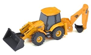 Amazon.com: Bruder Mini JCB Backhoe Loader with Key Ring and Screwdriver: Toys & Games