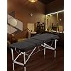 Aluminium Massage Table 73 Inch Professional Portable Height Adjustable 3 Folding Massage Bed with Carrying Case, Beauty…
