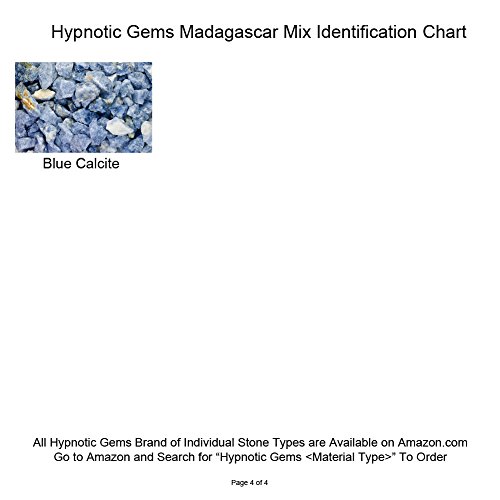 Hypnotic Gems Materials: 3 lbs (BEST VARIETY) of a 28 Stone Extraordinary Mix From Madagascar - 28 Different Stone Types in EVERY bag! Raw Natural Rough Rock Crystals for Tumbling, Cabbing, and More! - Thumbnail 4