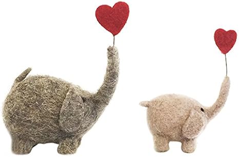 Amazon Gotor 雑貨 置物 北欧 インテリア 部屋装飾 店舗飾り 手作り フェルト製 可愛い 象 アクセサリ 2個セット 置物 オブジェ オンライン通販 Amazon Gotor 雑貨 置物 北欧 インテリア 部屋装飾 店舗飾り 手作り フェルト製 可愛い 象 アクセサリ 2個セット 置物 オブジェ オンライン通販