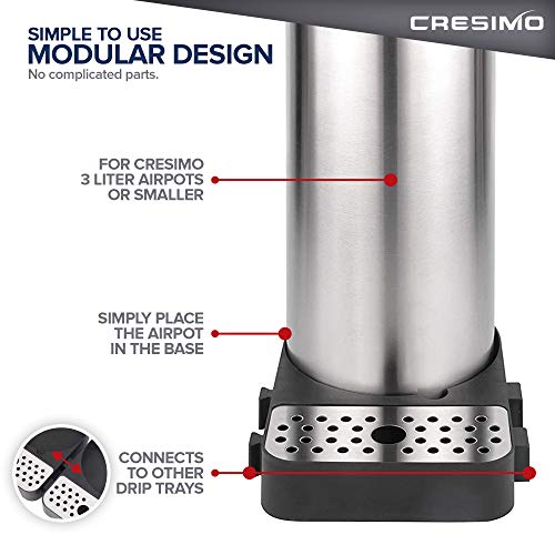 Cresimo Coffee Drip Trays/ Modular Design to hold as many Coffee