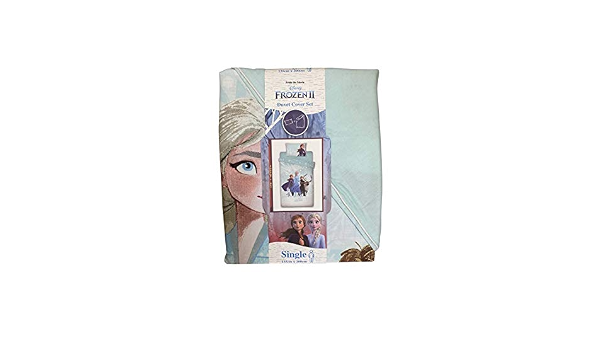 Primark Frozen - Juego de funda de edredón y 2 fundas de almohada para cama  individual, diseño de Frozen : Hogar y cocina