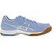 ASICS Women's Gel-Rocket 8 Volleyball Shoe, Airy Blue/Silver/White, 9.5 M US
