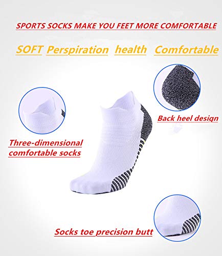 Athletic Socks 2 Pairs No Show Sport Socks Workout Runnning Socks for Men Women…