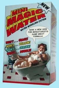Mini Magic Water - New - O, HO, HOn3, N, Z Gauges - 6 ozs - Perfect For Ponds & Lakes
