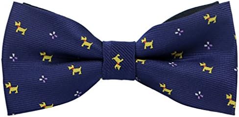 Carahere Little Boy's Handmade Pre-Tied Patterned Bow Ties For Kids