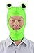 JustinCostume Adults' Balaclava Face Mask Salamander Hood Costume humbird Green