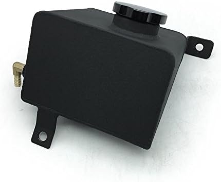 HotRod99 99-05 Mazda Miata Aluminum Coolant Tank Sand Blast-Black
