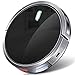 Robot Vacuum Cleaner with 1400Pa Strong Suction, 2600mAh Battery, Drop-Sensing Technology and Self-Charging Robotic Vacuum Cleaner for Low-pile Carpet and Hard Floor, HEPA filter for Pet Hair & Allerg
