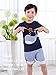 Fiream Little Boys' Cotton Clothing Short Baby Sets(2001TZ,18M)