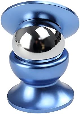 Ultra Strong Universal Magnetic Car Mount Phone Holder 360 Degree Rotatable Cradle Mount Kit for Smartphone, Tablet, Desk and Any Flat Surface (Blue)