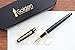 Golden State Ink Designer Luxury Fountain Pen - 100% Handcrafted Maplewood Pen Set with Case- Perfect for Gifts - Calligraphy Pen