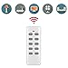 Wireless Outlet Switch with Remote Control - Wirelessly Turn Power On Off Wireless Electrical Outlet Plug for Household Appliances Lamp Light - 5 Pack with 2 Learning Code Remote Control