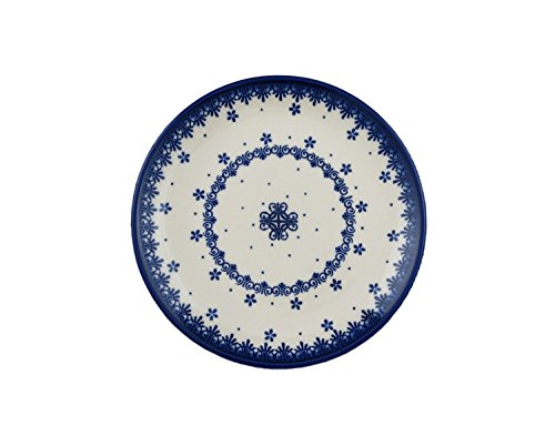 Boleslawiec-Style-Pottery-Hand-Painted-Polish-Ceramic-Nina-dessert-plate-19-132-C-008 Boleslawiec Style Pottery Hand Painted Polish Ceramic Nina dessert plate (19) 132-C-008