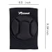 REEHUT Protective Knee Pads (1 Pair) - Sponge, High Elastic, Collision Avoidance Kneepads for Outdoor Sports (Thick, Black)