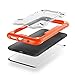 Zizo Proton 2.0 Series Compatible with Samsung Galaxy S8 Plus Case Military Grade Drop Tested with Tempered Glass Screen Protector Orange Clear