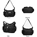 Crossbody Bags for Women with RFID Multi Pocket Shoulder Bag Lightweight Waterproof Nylon Travel Purses and Handbags