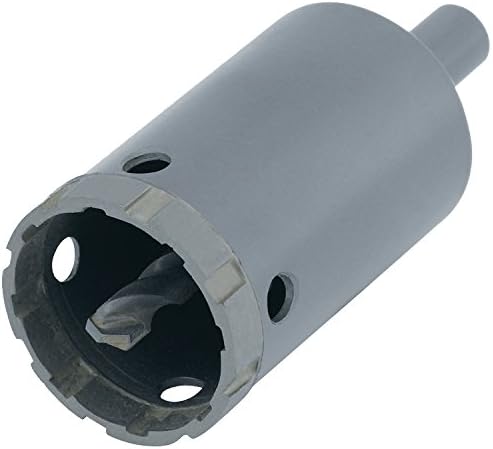 Lackmond TB Series Wet/Dry Turbo Hole Saw -  1-3/8" Hard Materials Drill Bit with Sintered Welds & 10mm shaft Arbor - 138TB