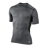 Nike Mens Pro Combat HyperCool 2.0 Fitted Short Sleeve Shirt Volt Yellow
