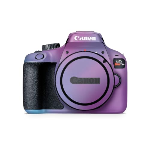 Camera Skin Compatible with Canon EOS Rebel T100 (2018) - Purple Fog - Premium…