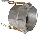 Dixon G200-D-AL Aluminum A380 Global Type D Cam and Groove Hose Fitting, 2" Socket x 2" NPT Female