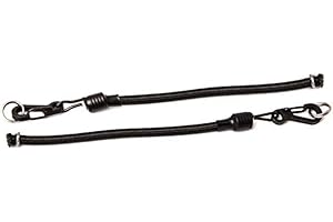 ARMORWERX Deluxe NVG Bungees for Tactical Helmets (Black)