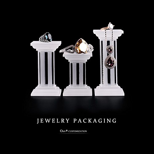 image for Oirlv Acrylic Jewelry Display Holder Trade Show/Showcase Display Stand