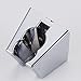 KES C102 Bathroom ABS Handheld Showerhead Bracket Holder Wall Mount Modern Square Style, Polished Chrome